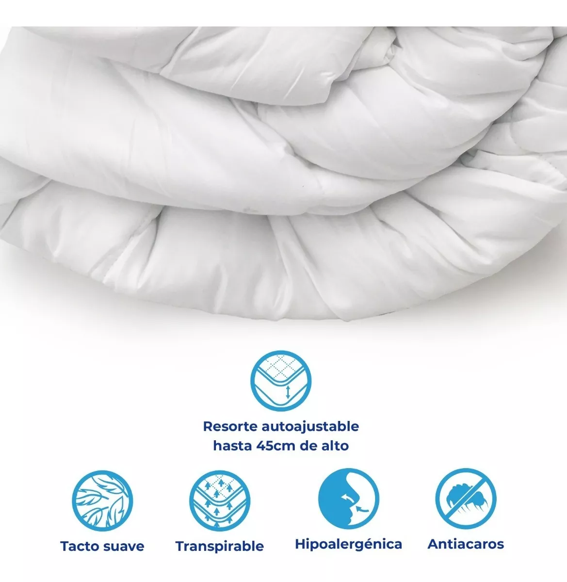 Spring Air Protector De Colchón Micro - Dry - Matrimonial