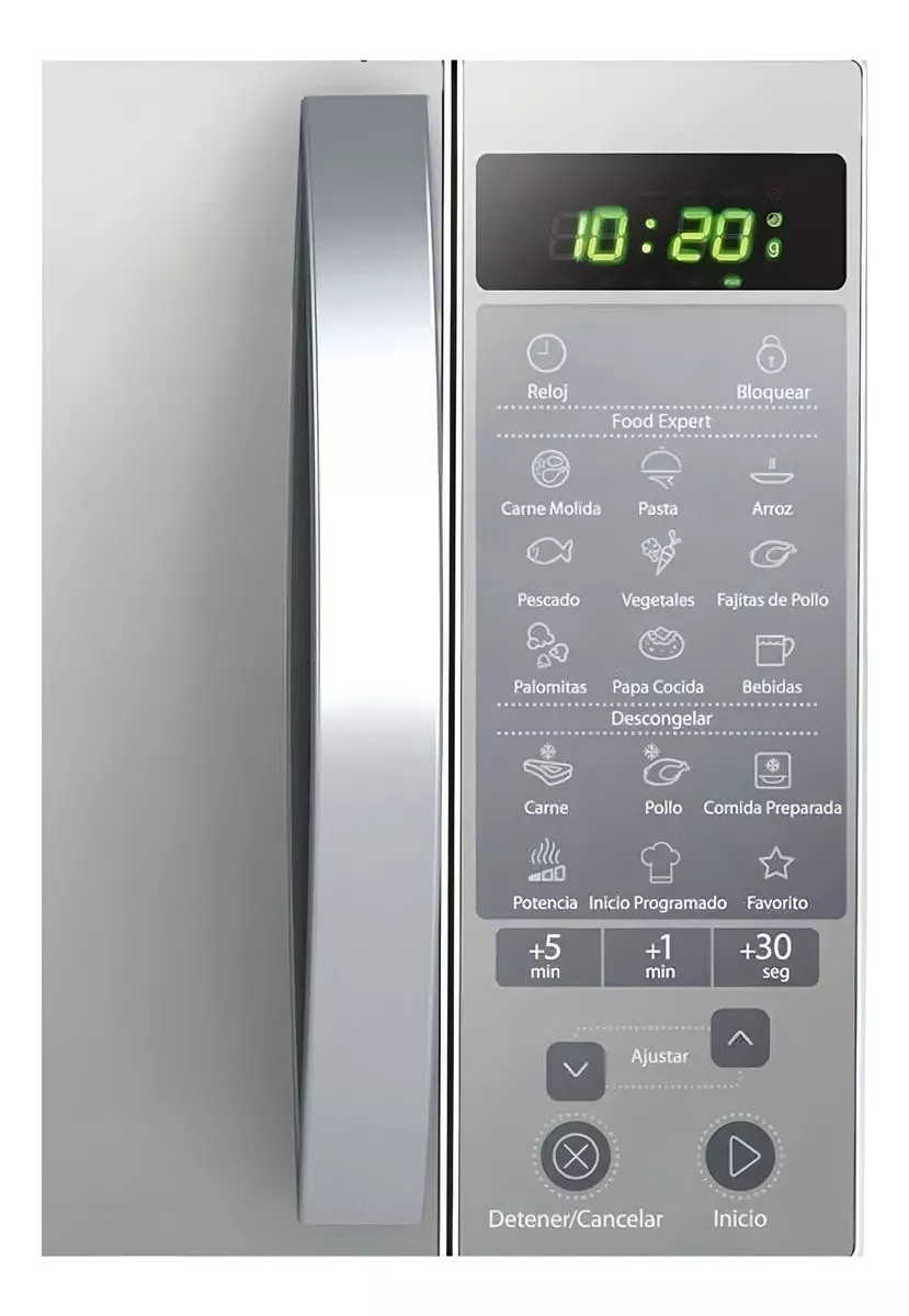 Horno De Microondas Whirlpool WM1514D Gris Acero 1.4 Ft³ 39l 120v Electrico De Mesa Estante Plato