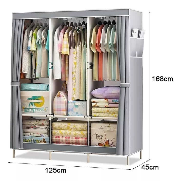 Closet Organizador Armable Cubierta De No Tejida Portatil