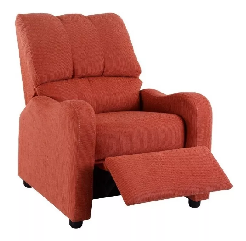 Sillón Reclinable Reposet Moderno Minimalista Sillones Salas Color Gris