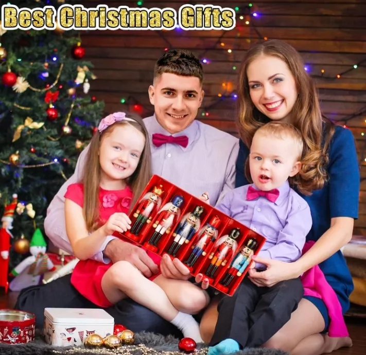 Adorno Para Árbol De Navidad Holy Kit 6 Cascanueces