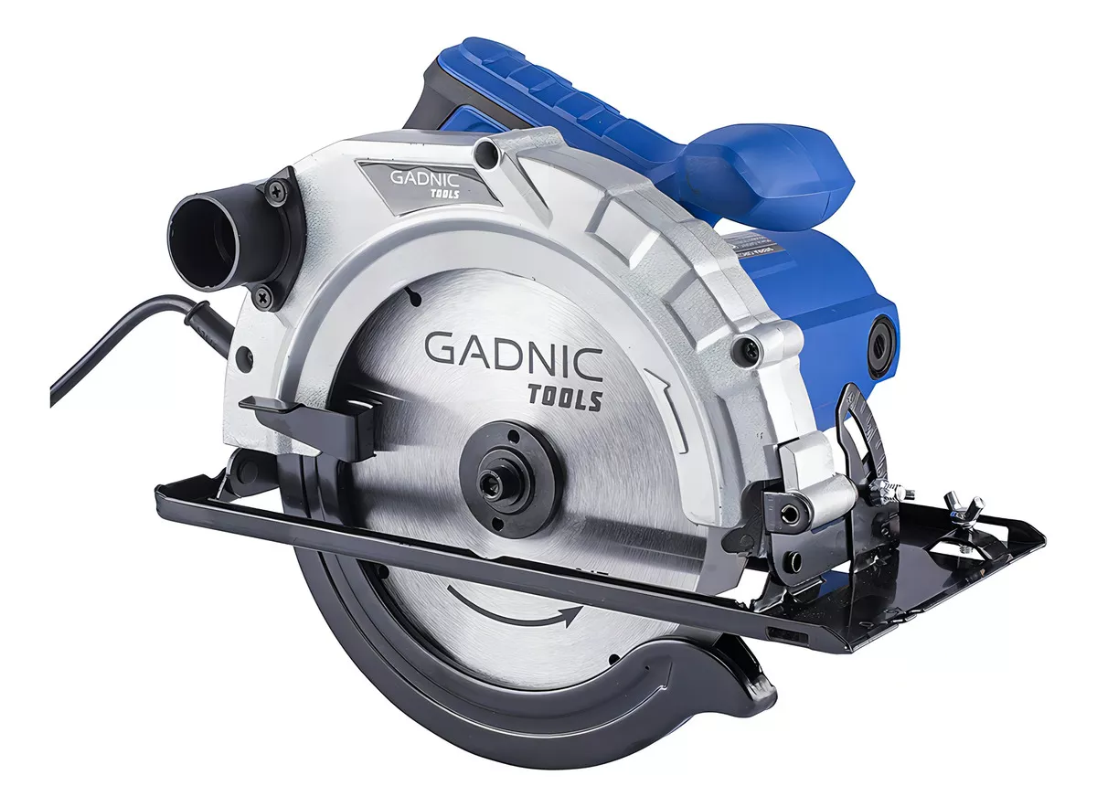 Sierra Circular Eléctrica Gadnic Multipropósito 1650w 185mm