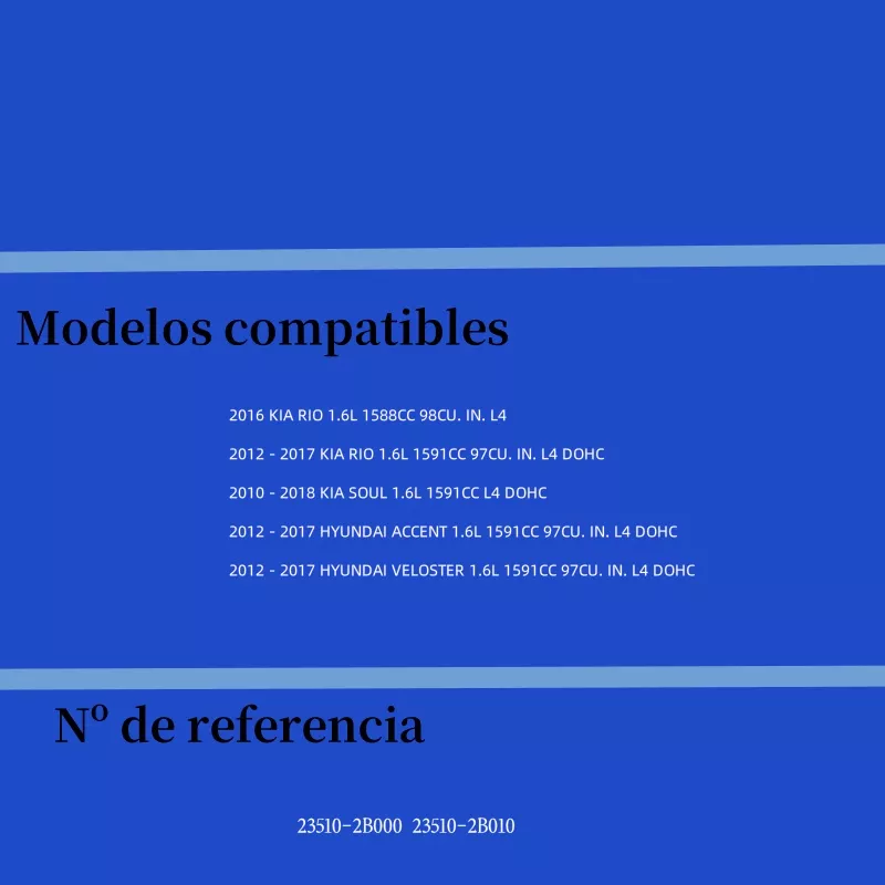 Biela De Motor Kia Rio, Soul 1.6