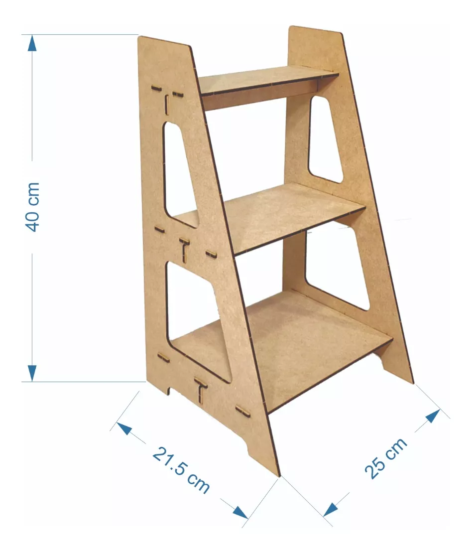 Kit Mesa De Dulces Candybar En Mdf Muebles Para Cupcakes P7