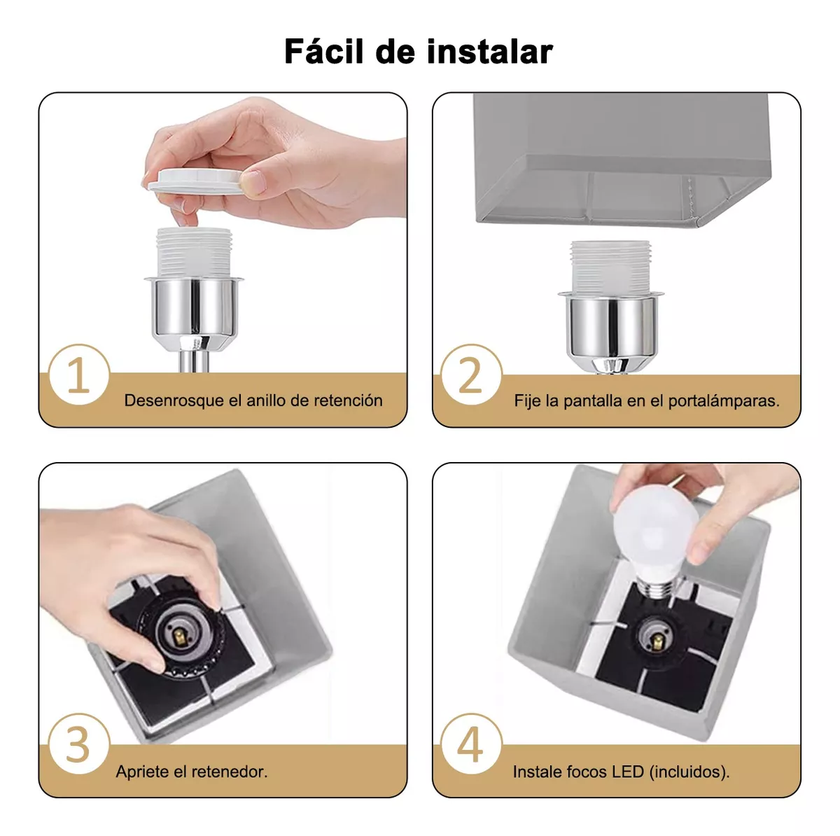 Usb A+c Touch Luz De Noche Lámpara De Mesa Y Enchufe Lámpara