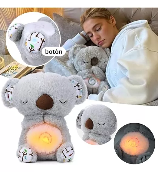 Peluche De Koala Con Musica Y Luces Regalos Para Niño Bebes