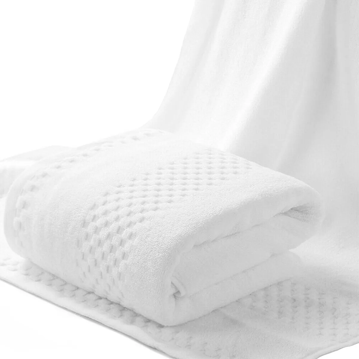 Toalla De Baño Grande Completo 100% Algodón Suave Color Gris