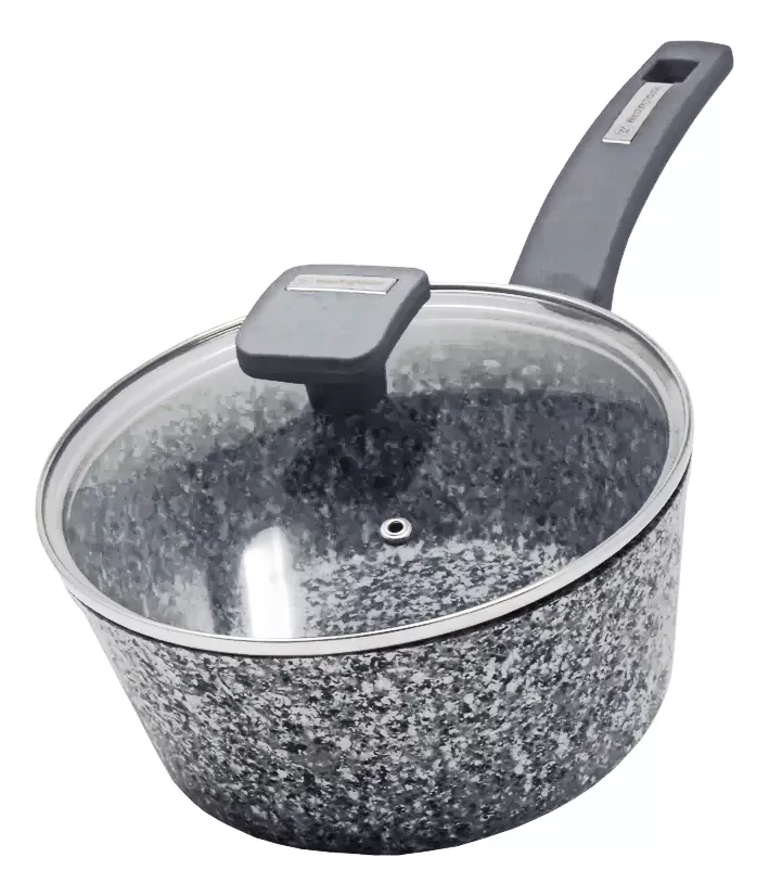 Westinghouse Olla Antiadherente De Mármol Gris Granito 20cm