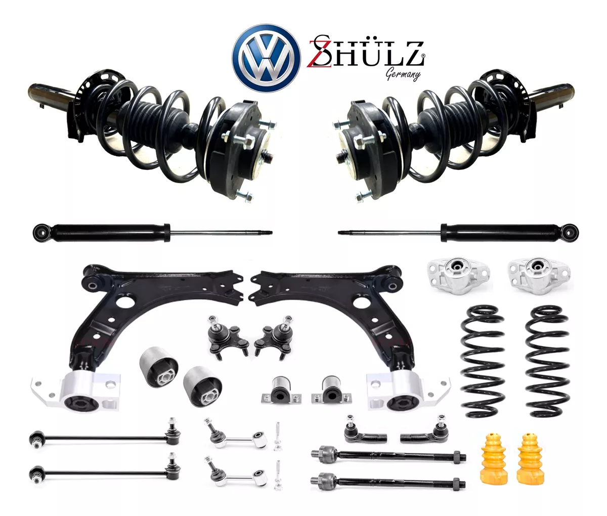 Kit Amortiguadores, Horquillas Y Gomas Vw Bora 2006 - 2010