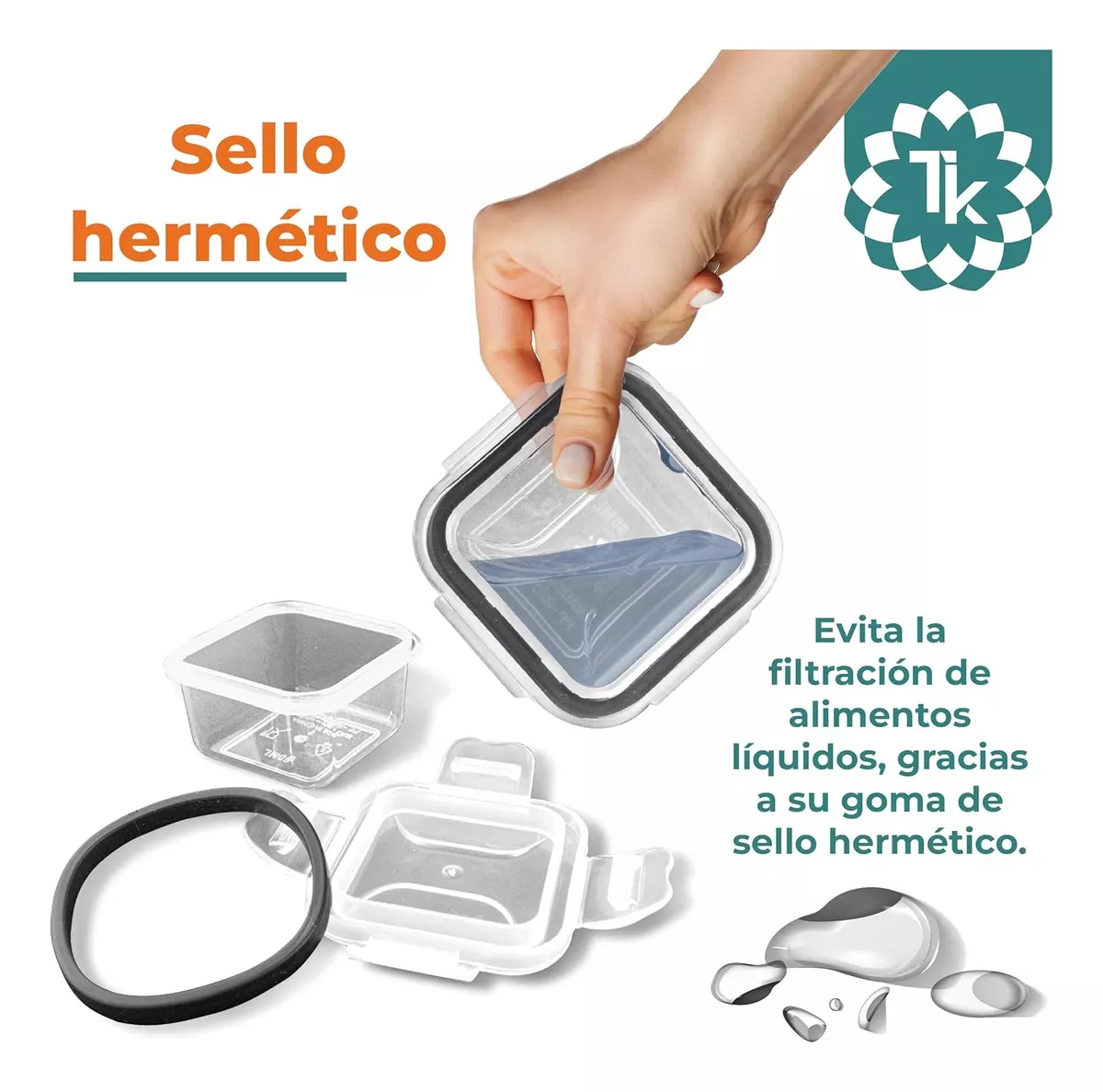 Contenedores Herméticos Alimentos Cocina Almacenar 30pzs