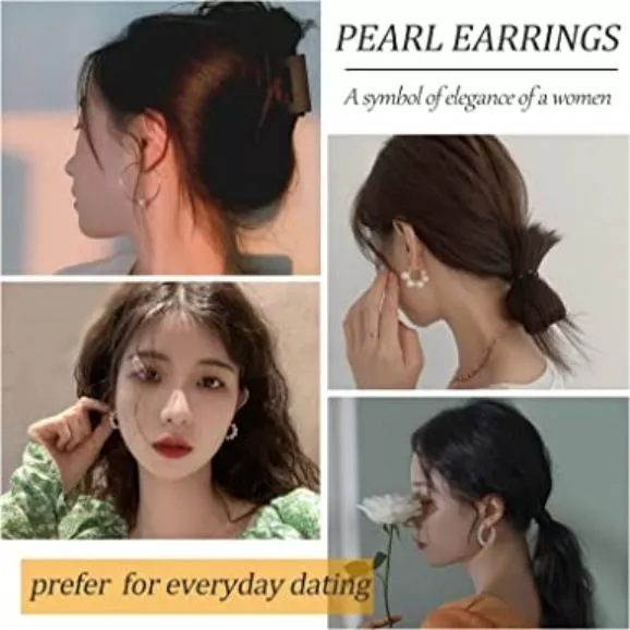 44 Pares Aretes De Oro Para Mujer Joyeria Broquel Piercing