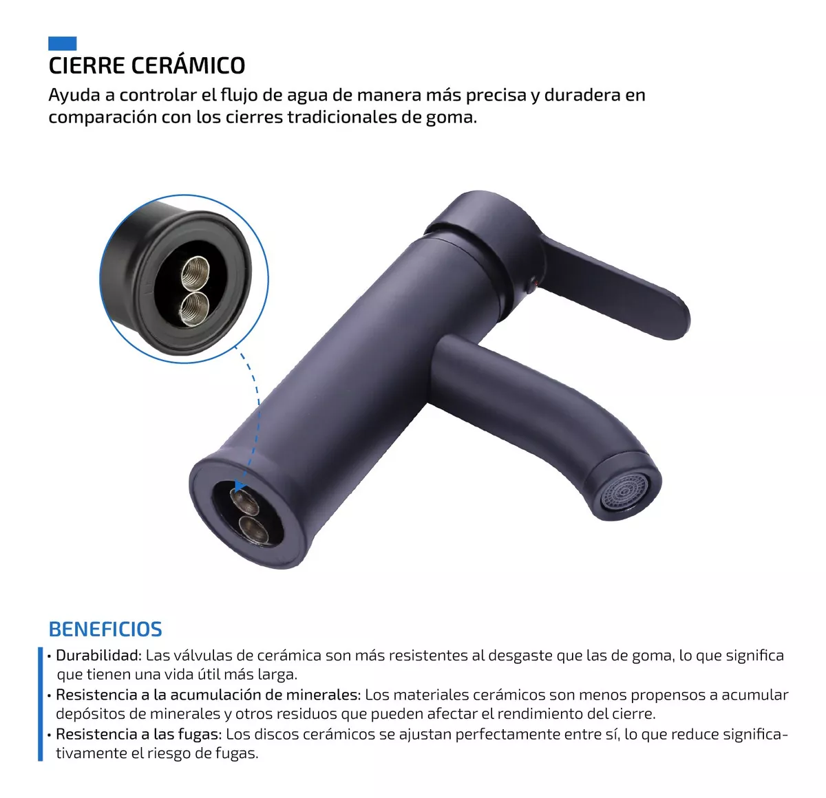 Llave Mezcladora Baja Monomando Para Lavabo Fregadero Grifo Negro Lavamanos Baño Femmto Negro