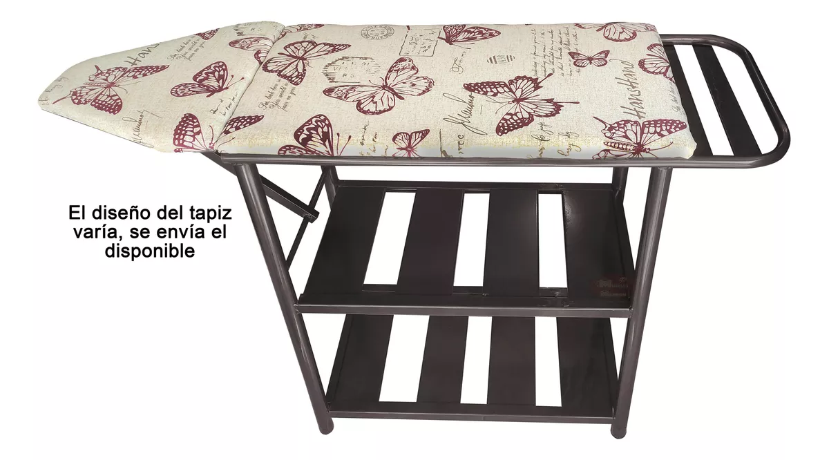 Práctico Burro Mesa De Planchar Plegable, De Acero Tubular.