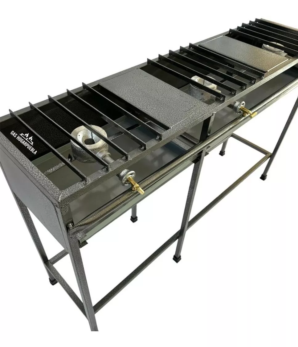 Estufa 3 Quemadores C/separador Casa/negocio