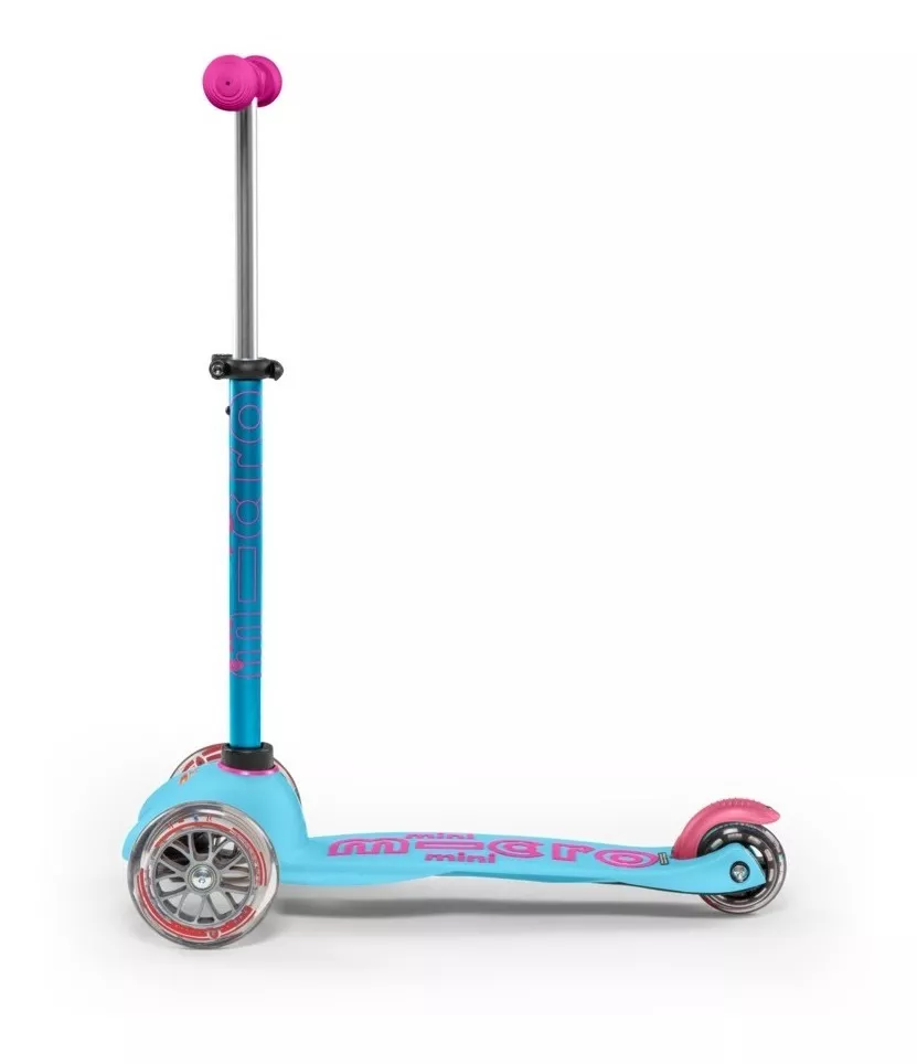 Monopatín diablo de pie Micro Mini Deluxe Micro  turquesa