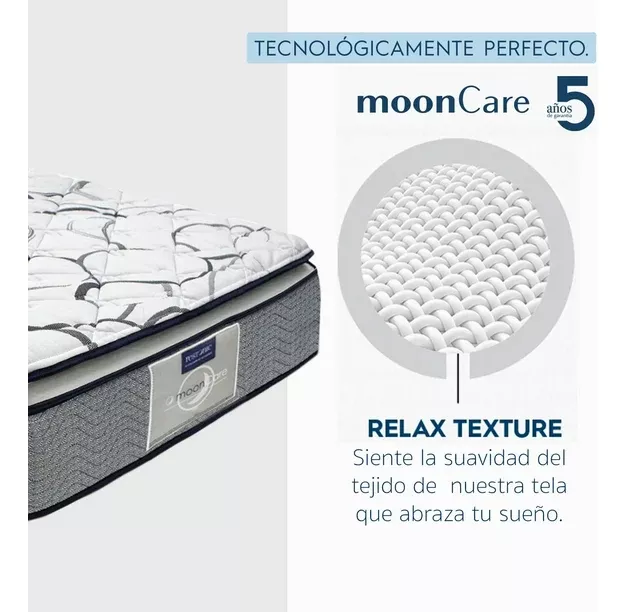 Colchon Matrimonial Premiere Plus Restonic Confort Moon