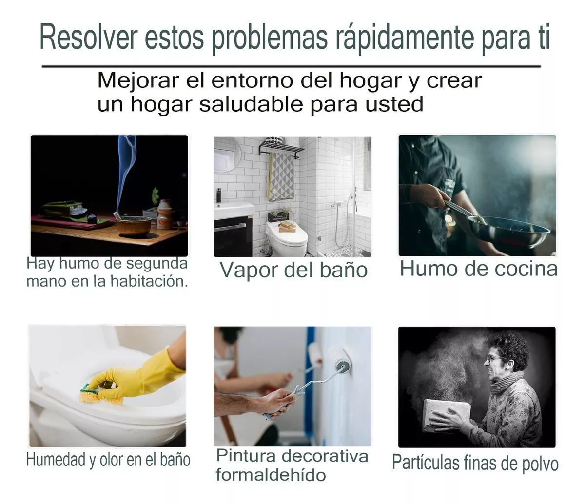 Ventilador Extractor De Aire Para Baño Cocina 6 Pulgadas