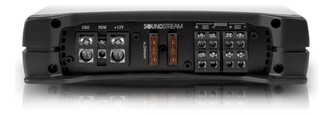 Amplificador Clase D 4 Canales 1200w Tarántula Soundstream