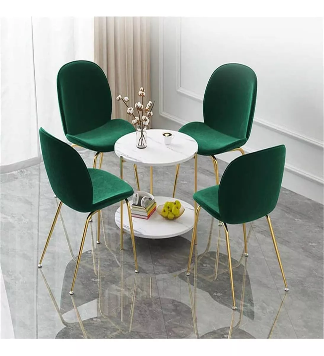 Mesa De Centro Moderna Con Superficie De Madera De Densidad