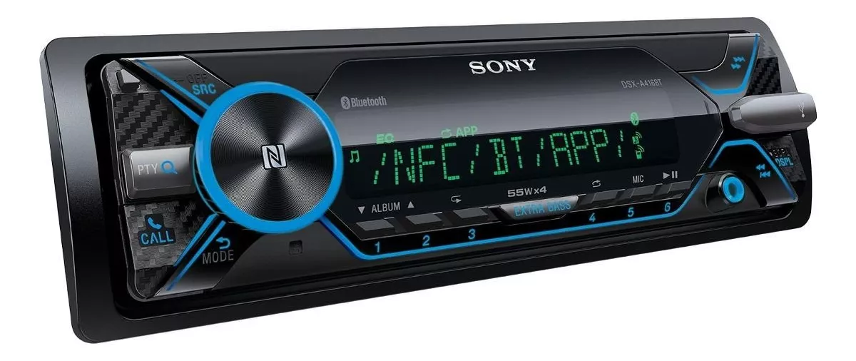 Autoestéreo para auto Sony DSX A416BT con USB y bluetooth