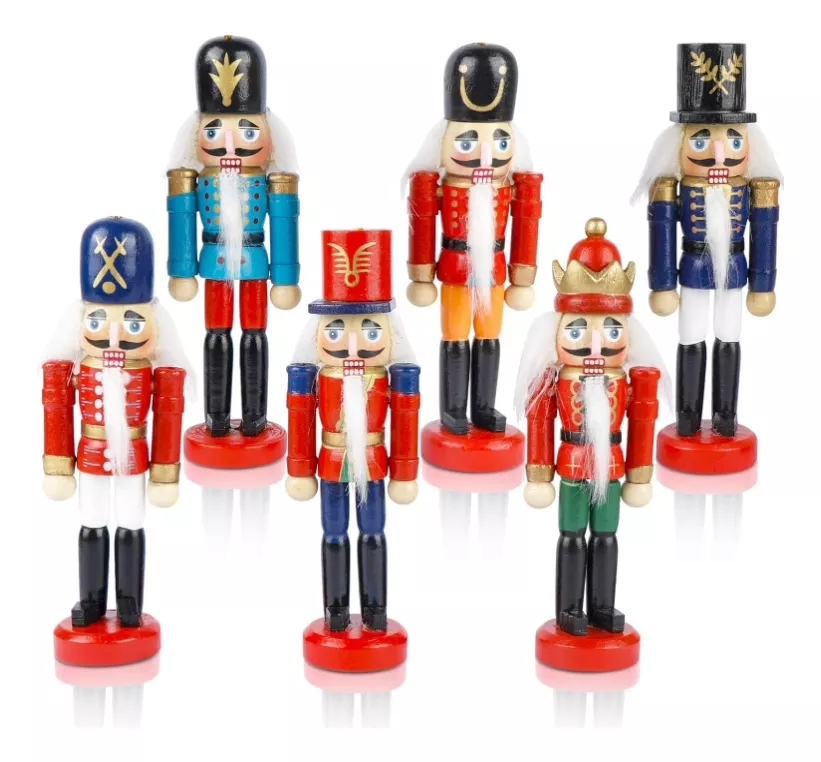 Adorno Para Árbol De Navidad Holy Kit 6 Cascanueces