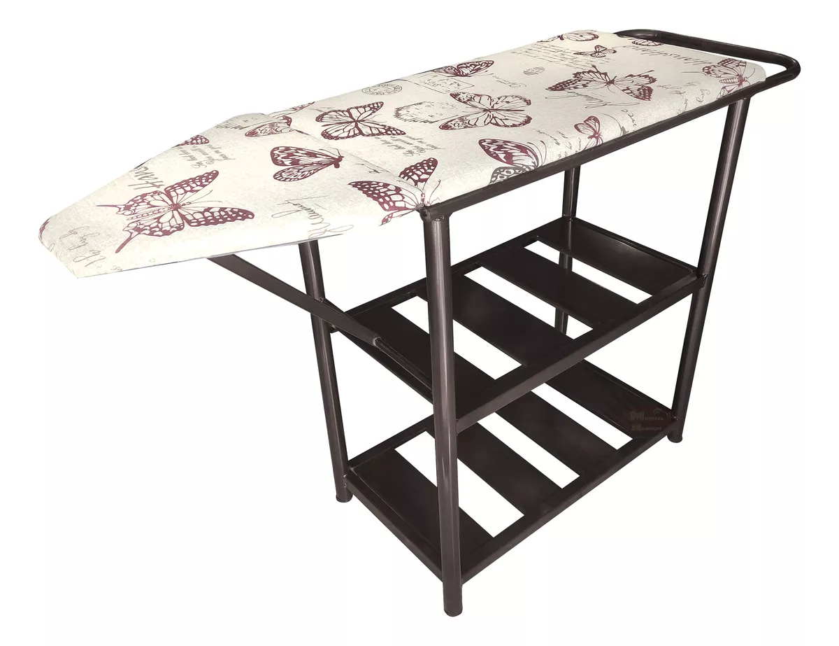 Práctico Burro Mesa De Planchar Plegable, De Acero Tubular.