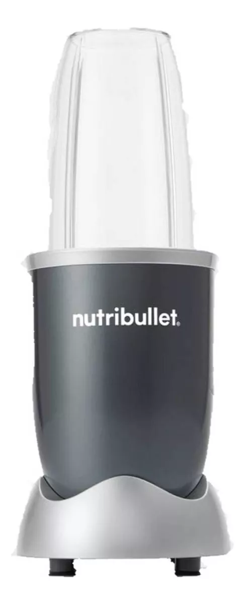 Licuadora Nutribullet 600W 24 fl oz gris 127V 7 accesorios