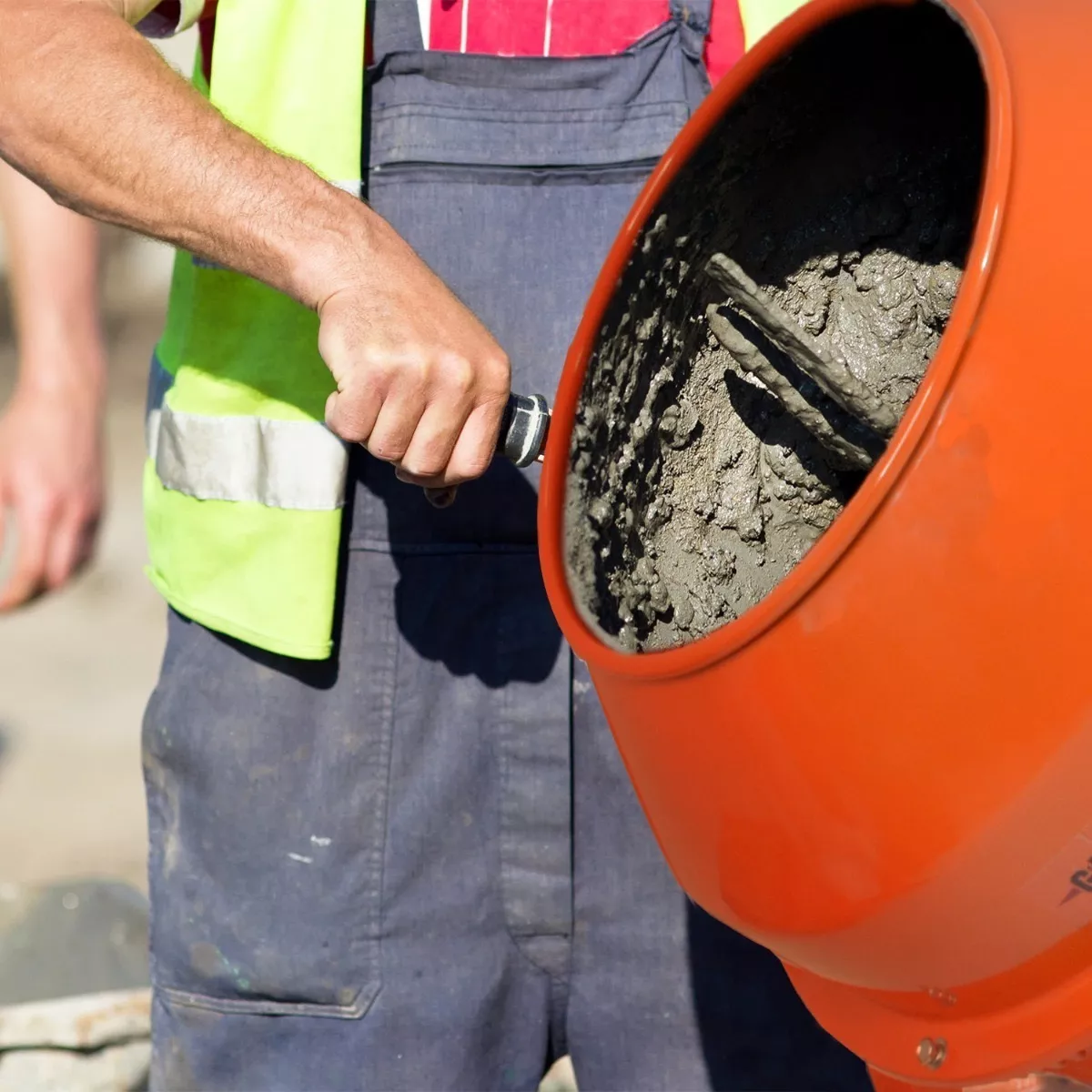 Revolvedora De Concreto Electrica 1/2 Saco 160 L 1.4 Hp 1000