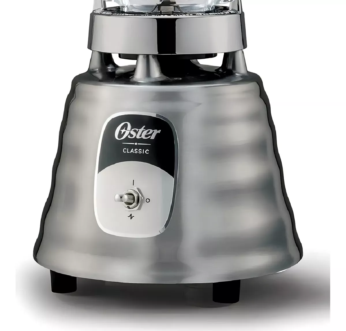 Oster Licuadora Clásica Blst4093 Vaso De Vidrio De 1.25 L Color Plateado