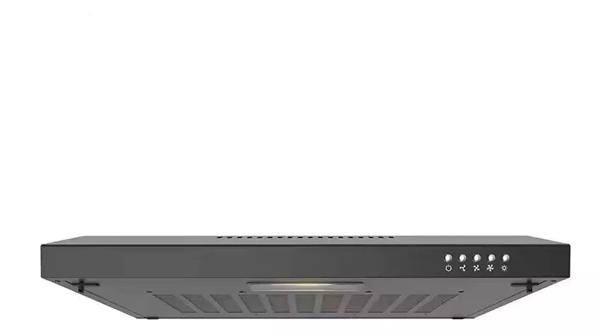 Campana De Cocina Extractora  90cm De Acero Inoxidable 127v