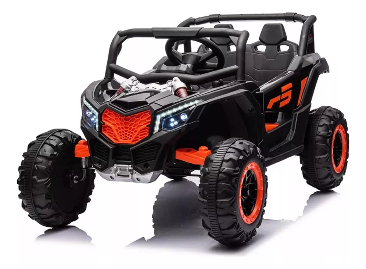 Carro Montable Eléctrico Raizer Bj901 Todoterreno Color Negro