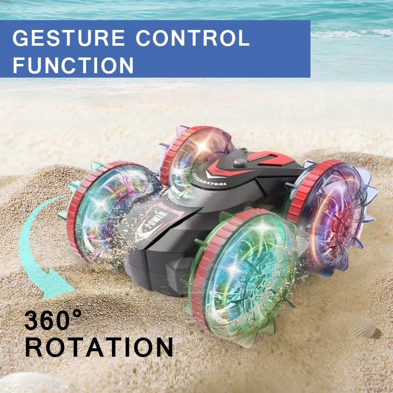 Carros De Control Coche Anfibio Con Conducción Doble Lado