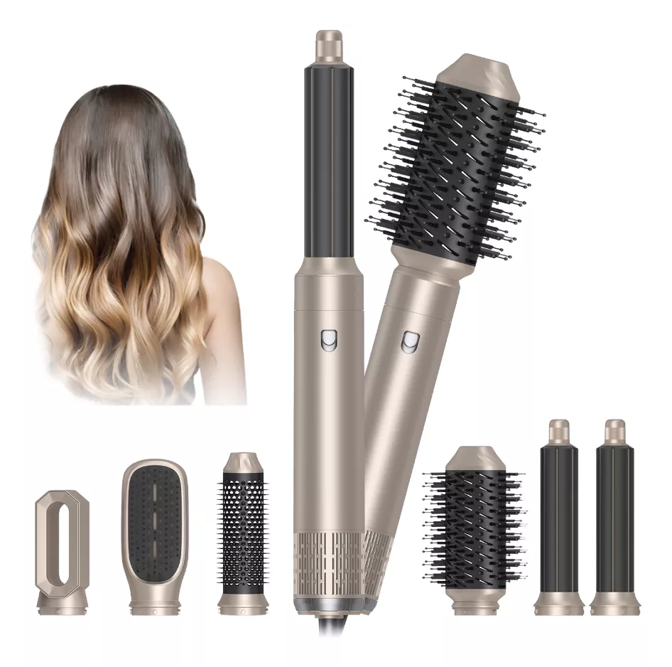 Cepillo Secador De Pelo Thermal Airwrap Multimoldeador 6en1