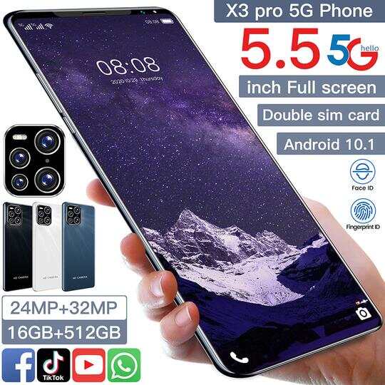 (BVM01)X3Pro 512+4G smartphone Android 5G