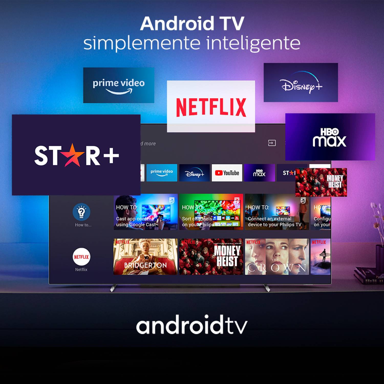 LED Philips Ambilight 65