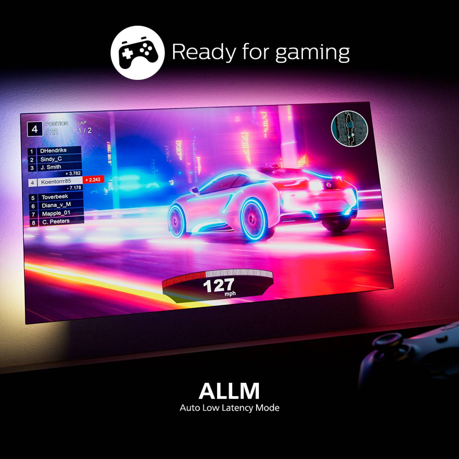 LED Philips Ambilight 65