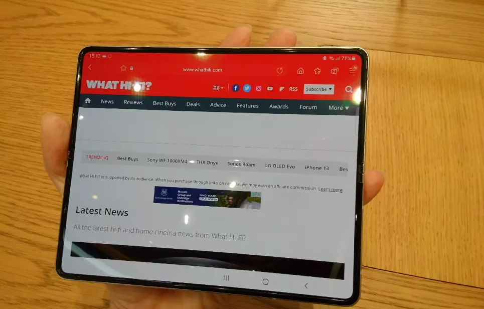 Galaxy Z Fold 3 Impressions 5G 12GB + 512GB Pantalla de 7.6 pulgadas