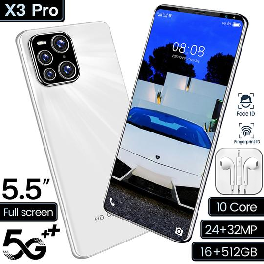 (BVM01)X3Pro 512+4G smartphone Android 5G