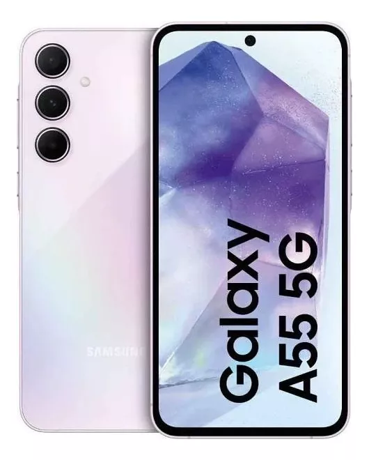 Samsung Galaxy A55 5G Dual SIM 256 GB azul claro 8 GB RAM