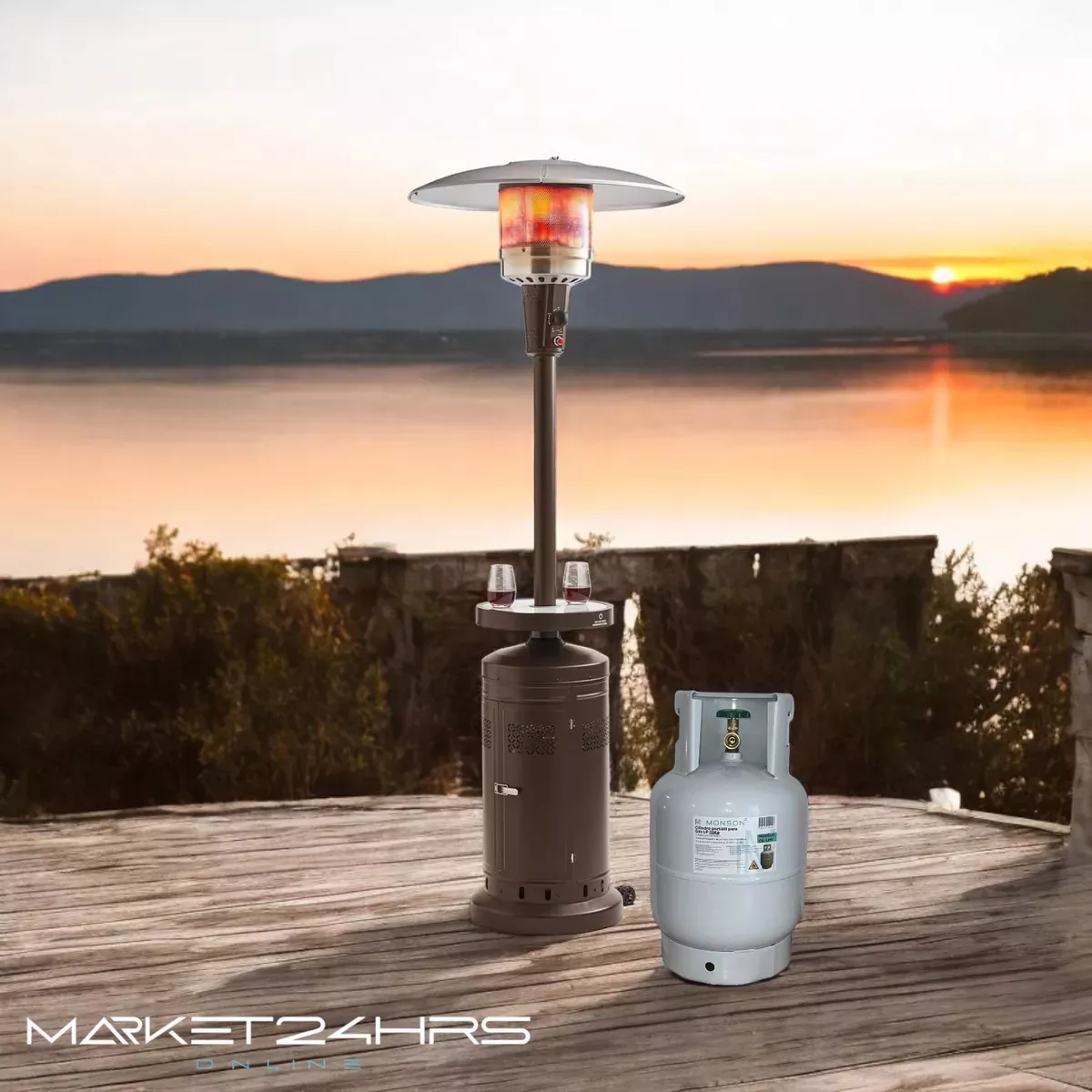 Tanque De Gas Lp 10kg Cilindro Portátil Válvula Qcc Mexicana