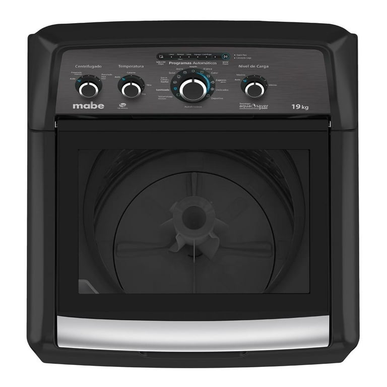 Lavadora automática Mabe LMX79114WDAB0 19 kg Diamond Gray
