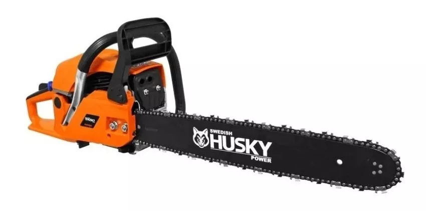 Motosierra A Gasolina Swedish Husky Power Semiprofesional 52cc Hkm5220 2.5hp