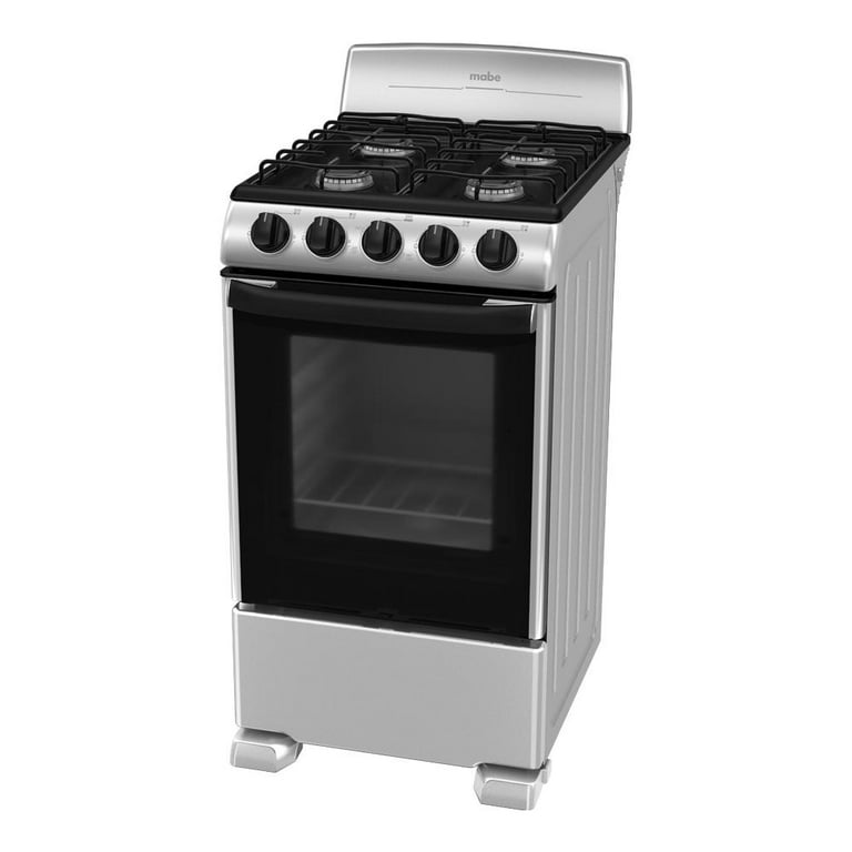 Estufa Mabe Piso 20 pulgadas Mercury EM5030BAIS1 Plata