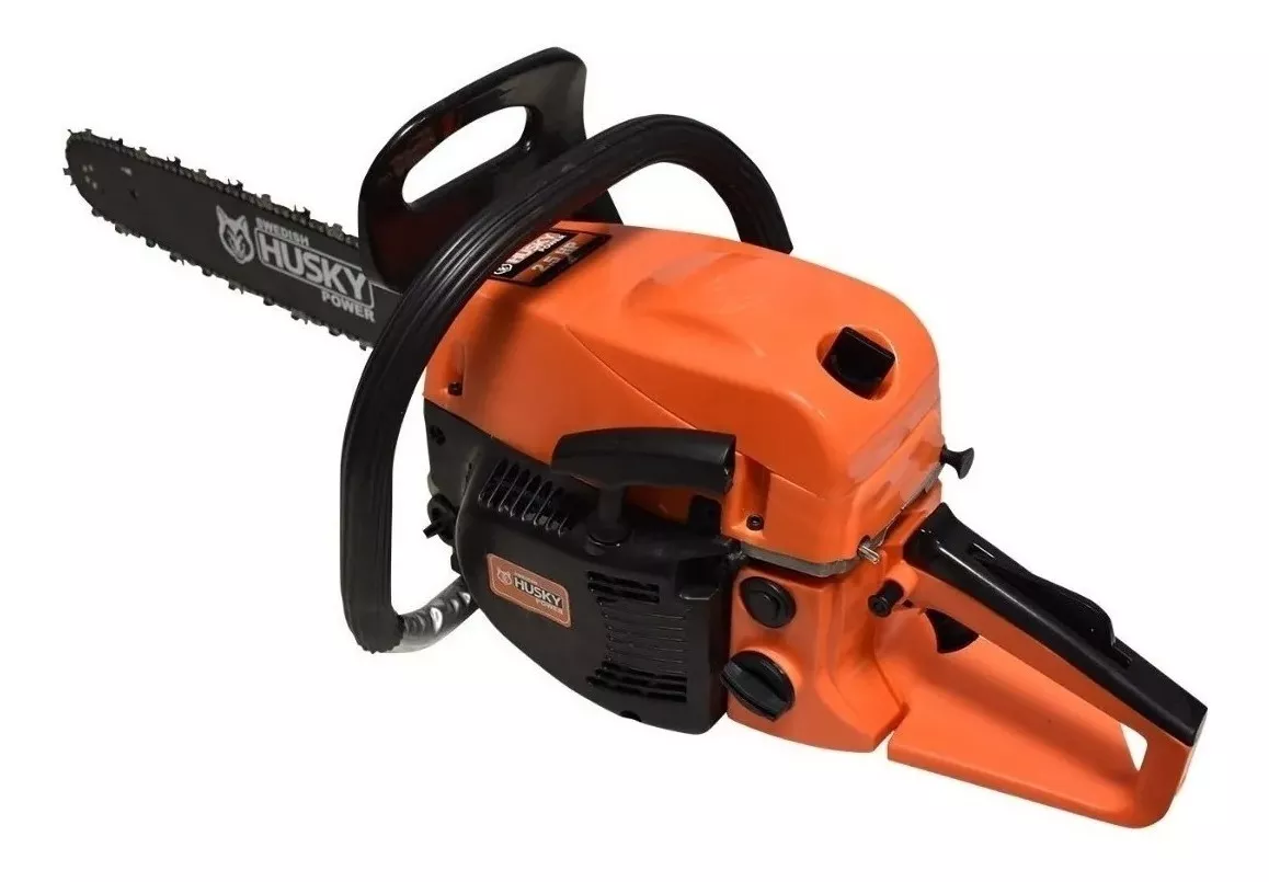 Motosierra A Gasolina Swedish Husky Power Semiprofesional 52cc Hkm5220 2.5hp