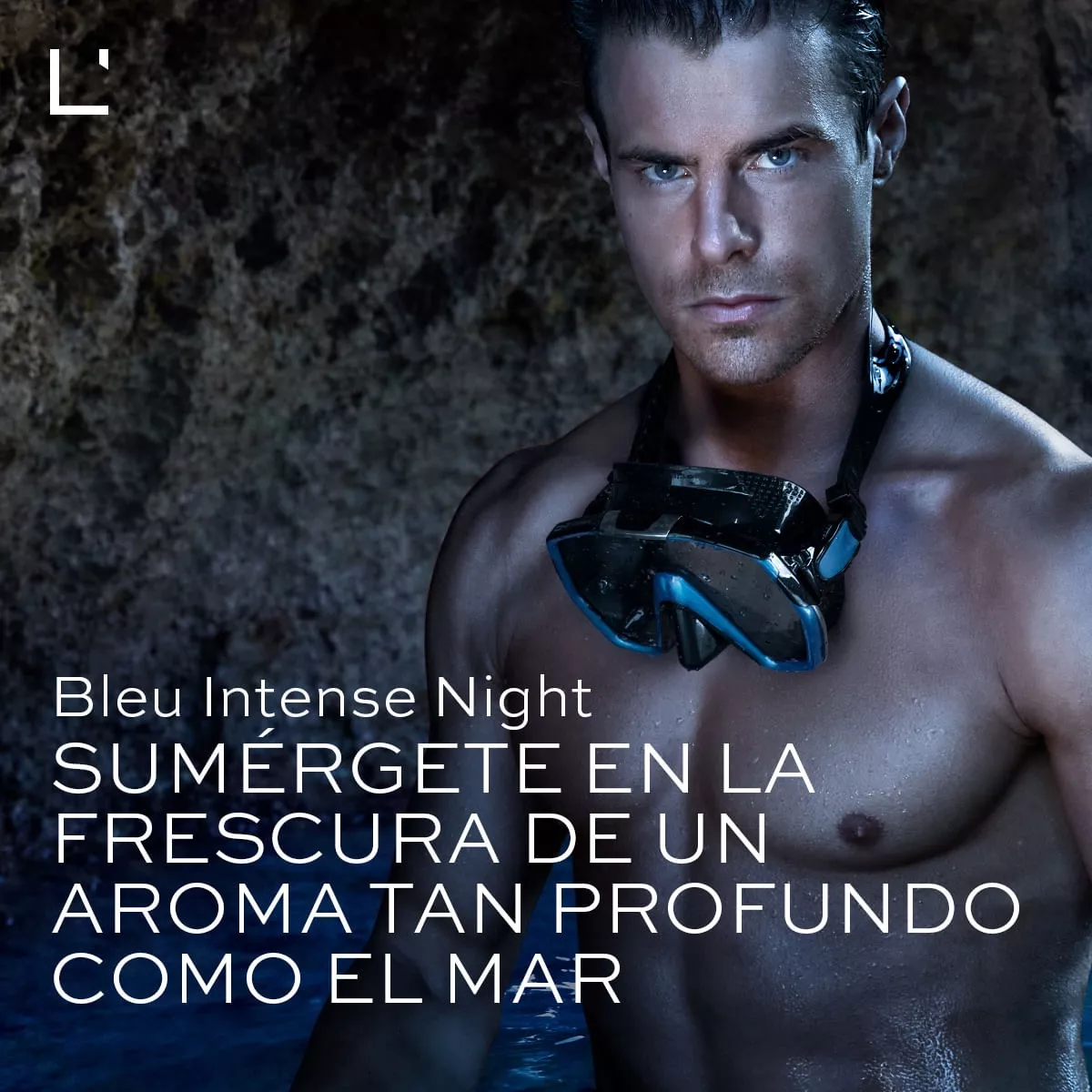 Set Bleu Intense, Bleu Intense Night Y Bolsa Regalo De L'bel