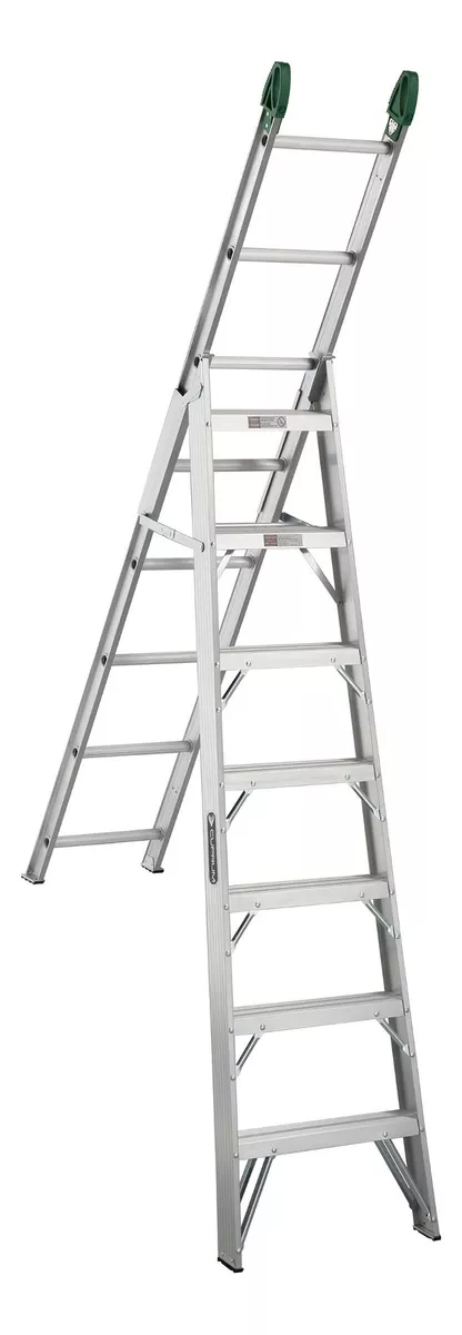 Escalera de aluminio multipropósito Cuprum C-2287-15