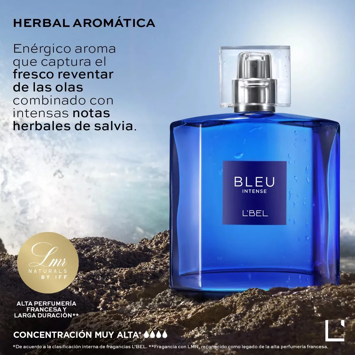 Set Bleu Intense, Bleu Intense Night Y Bolsa Regalo De L'bel