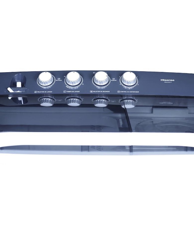 Lavadora doble tina Hisense 20 kg semiautomática carga superior WSA2001P