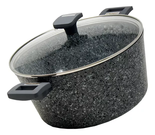 Westinghouse Batería De Cocina Gris Granito De 8 Piezas