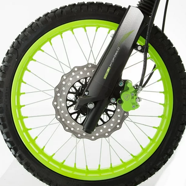 Motocicleta DM200 BLANCO VERDE ITALIKA Doble Propósito